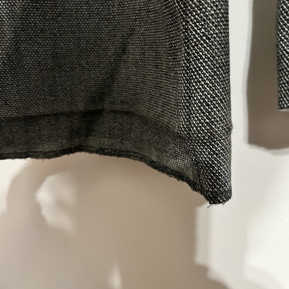 Express Editor Gray Flare Trouser Pants Size 12 R Gray Mid Rise Work Wear - Picture 8 of 11